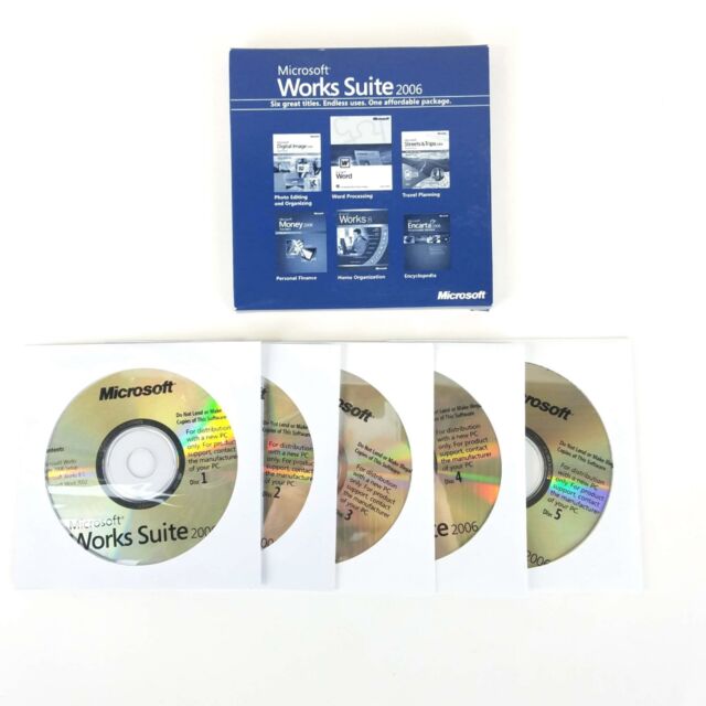 microsoft works suite 2006 download